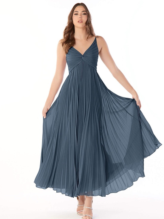 Azazie Dresses & Skirts - azazie raychelle in neptune
